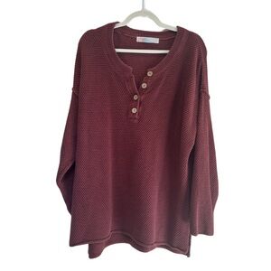 Hailee Sweater Set – Mahogany – Size Large – Gently Worn